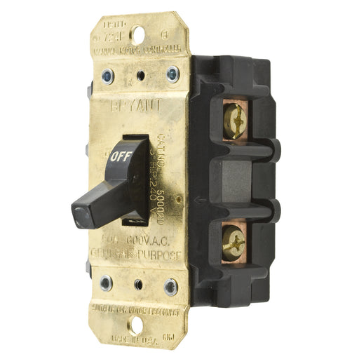 Bryant 50A 600V 2P Disconnect Switch (50002D)