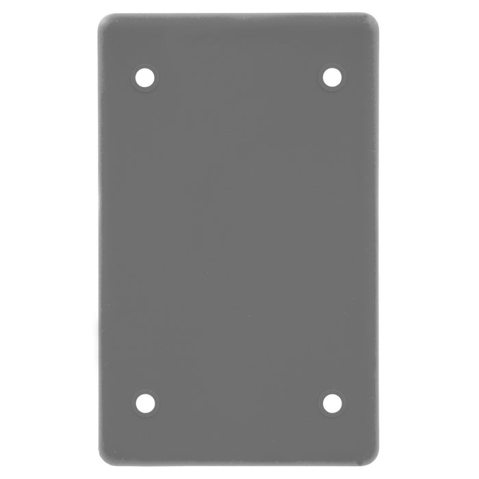 Bryant Blank Cover Plate FS/FD Box Gray (BRYP14FS)