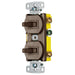 Bryant Combination 15A Single-Pole Toggle 15A 3-Way Toggle Brown (RC103)