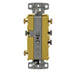Bryant Combination 15A Single-Pole Toggle 15A 3-Way Toggle Light Almond (RC103LA)