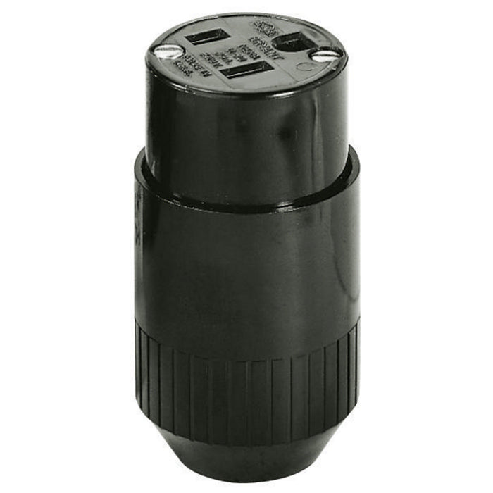 Bryant Connector 15A 125V 5-15R Black (5269B)