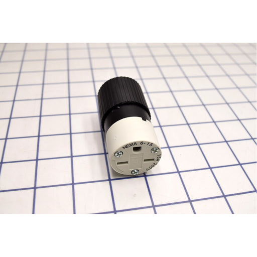 Bryant Connector Industrial Grade 15A 250V 6-15R Black And White (BRY5669NC)