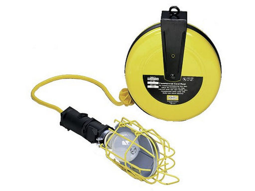 Bryant Cord Reel 25 Foot With Incandescent Lamp Receptacle Circuit Breaker (BRYC25143IN)