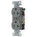 Bryant Duplex Receptacle Commercial Grade 20A 125V 5-20R Gray (CBRS20GRY)