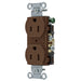 Bryant Duplex Receptacle Commercial Grade Back And Side Wired 20A 125V 5-20R Brown (CBRS15)