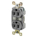 Bryant Duplex Receptacle Industrial Grade 15A 125V 5-15R Gray (BRY5262IGGRY)