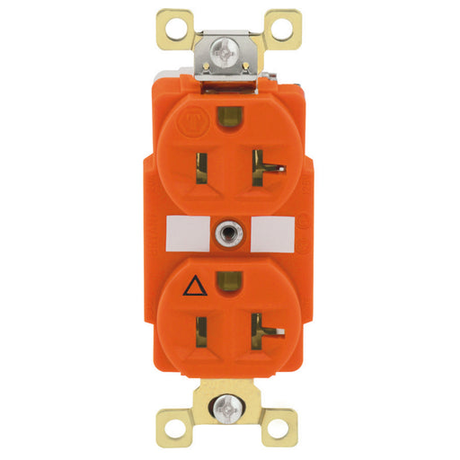 Bryant Duplex Receptacle Industrial Grade 20A 125V 5-20R Orange (BRY5362IG)