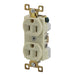 Bryant Duplex Receptacle Industrial Grade 15A 125V 5-15R Ivory (BRY5262I)