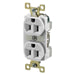 Bryant Duplex Receptacle Industrial Grade 15A 125V 5-15R White (BRY5262W)