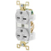 Bryant Duplex Receptacle Industrial Grade 15A 250V 6-15R White (BRY5662W)