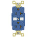 Bryant Duplex Receptacle Industrial Grade 20A 125V 5-20R Blue (BRY5362BU)