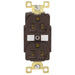 Bryant Duplex Receptacle Industrial Grade 20A 125V 5-20R Brown (BRY5362)