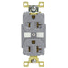 Bryant Duplex Receptacle Industrial Grade 20A 125V 5-20R Gray (BRY5362GRY)