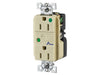 Bryant Duplex Surge Protective Device Receptacle Hospital Grade 15A 125V 5-15R Ivory (SP82IA)