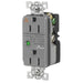 Bryant Duplex Surge Protective Device Receptacle Industrial Grade 15A 125V 5-15R Gray (SP52IGGYA)