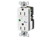 Bryant Duplex TVSS Receptacle 15A 125V 5-15R White (SP52WA)