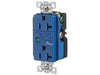 Bryant Duplex TVSS Receptacle 20A 125V 5-20R Blue (SP53A)