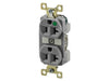 Bryant Duplex Receptacle Hospital Grade 20A 125V 5-20R Gray (BRY8300GRY)