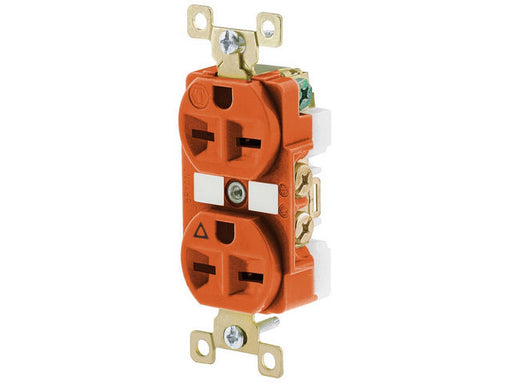 Bryant Duplex Receptacle Industrial Grade 15A 250V 6-15R Or (BRY5662IG)