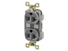 Bryant Duplex Receptacle Industrial Grade 20A 125V 5-20R Gray (BRY5362GRY)