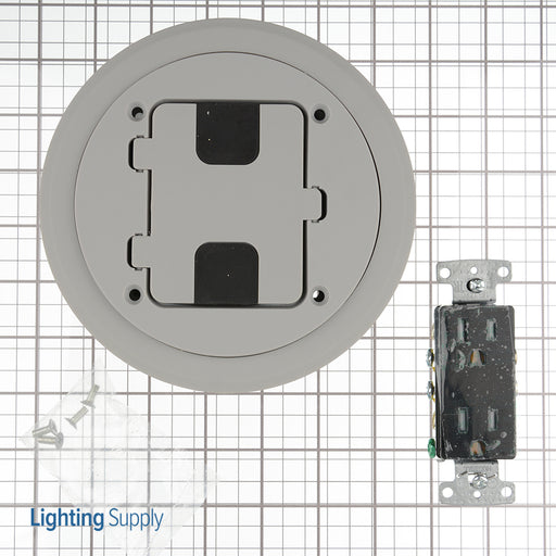 Bryant Floor Box Flange And Door Gray (RF406GY)