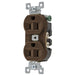 Bryant Heavy-Duty 15A/125V Duplex Brown (5262BN)