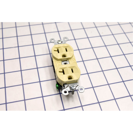 Bryant Heavy-Duty 20A/125V Duplex Ivory (5362BI)