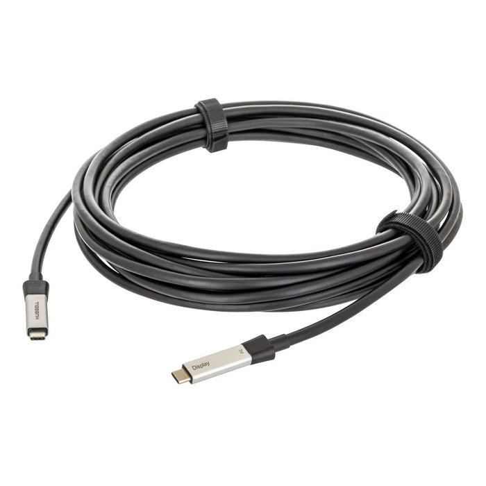Bryant Hubbell Premise Wiring Patch Cable USB-C Video Black 20 Foot (HCUVX20BK)