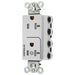 Bryant Hubbell Wiring Device-Kellems 1/2 SNAPConnect Controlled 20A 125V Tamper-Resistant Decorator Receptacle White (SNAP2162C1WTRA)