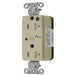 Bryant Hubbell Wiring Device-Kellems Hospital Grade SNAPConnect SPD Receptacle 20A 125V Tamper-Resistant Ivory (SNAP8362IS)