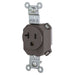 Bryant Hubbell Wiring Device-Kellems Snap Single Receptacle 5-20R 20A 125V Brown (SNAP5361)