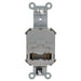 Bryant Hubbell Wiring Device-Kellems Snap Single Receptacle 5-20R 20A 125V Gray (SNAP5361GY)