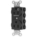 Bryant Hubbell Wiring Device-Kellems SNAPConnect 1/2 Controlled 15A 125 Black (SNAP5262C1BK)