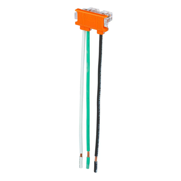 Bryant Hubbell Wiring Device-Kellems SNAPconnect 6 Inch Solid USA Isolated Ground Orange (SNAP1RIG)