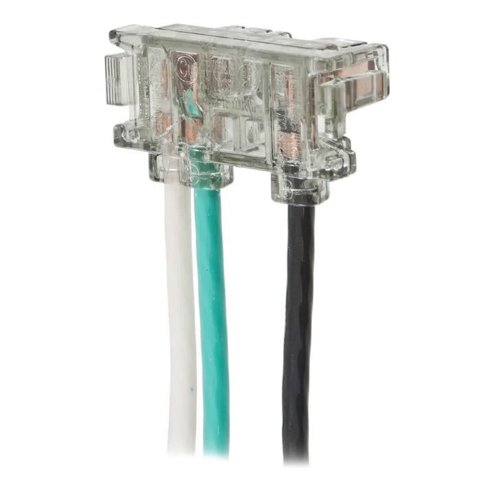 Bryant Hubbell Wiring Device-Kellems SNAPconnect 6 Inch Solid Wire Connector Right Angle (SNAP1RNA)