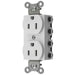 Bryant Hubbell Wiring Device-Kellems SNAPConnect Duplex Receptacle 15A/125V USA White (SNAP5262WNA)