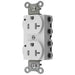 Bryant Hubbell Wiring Device-Kellems SNAPConnect Duplex Receptacle 20A/125V LED Tamper-Resistant White ST2 (SNAP5362WLTRA)