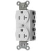 Bryant Hubbell Wiring Device-Kellems SNAPConnect Duplex Receptacle 20A/125V Tamper-Resistant White (SNAP5362WTRA)