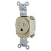 Bryant Hubbell Wiring Device-Kellems SNAPConnect Single Receptacle 5-15R 15A 125V Tamper-Resistant Ivory (SNAP5261ITR)