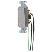 Bryant Hubbell Wiring Device-Kellems Switch Decorator Double Pole 20A 120/277V Gray (DSL220GY)