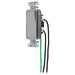 Bryant Hubbell Wiring Device-Kellems Switch Decorator Single Pole 15A 120/277V Gray (DSL115GY)