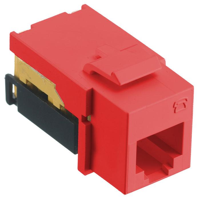 Bryant NetSelect Jack 6 Position USOC Red (NSJUR)