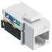 Bryant NetSelect Jack CAT5e 8 Position Universal A/B White (NSJ5EW)