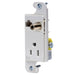 Bryant JLOAD 15A Media Outlet Tamper-Resistant White (RJ650WTR)