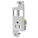 Bryant JLOAD 15A Receptacle Tamper-Resistant And 2 Ports White (RJ65WTR)