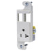 Bryant JLOAD 20A Receptacle Tamper-Resistant And 2 Ports White (RJ62WTR)