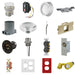 Bryant LED Duplex Receptacle Hospital Grade 20A 125V 5-15R Ivory (8300HBIL)