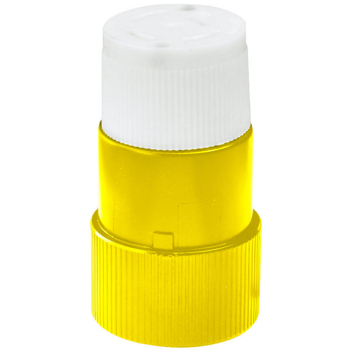 Bryant Locking Connector 4P4W 20A 3PH 120/208V Yellow (7414NSY)