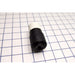 Bryant Locking Connector 15A 277V L7-15R Black And White (4779NC)