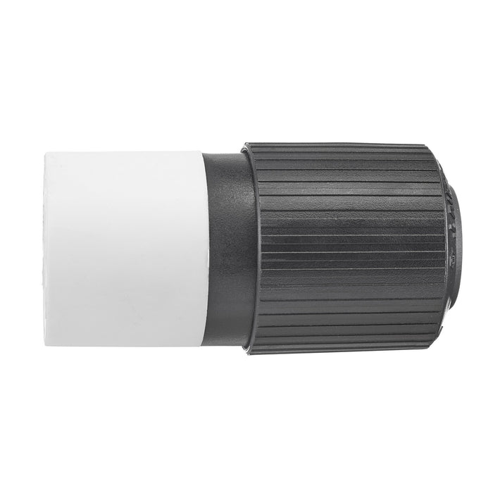 Bryant Locking Connector 15A 277V L7-15R Black And White (4779NC)